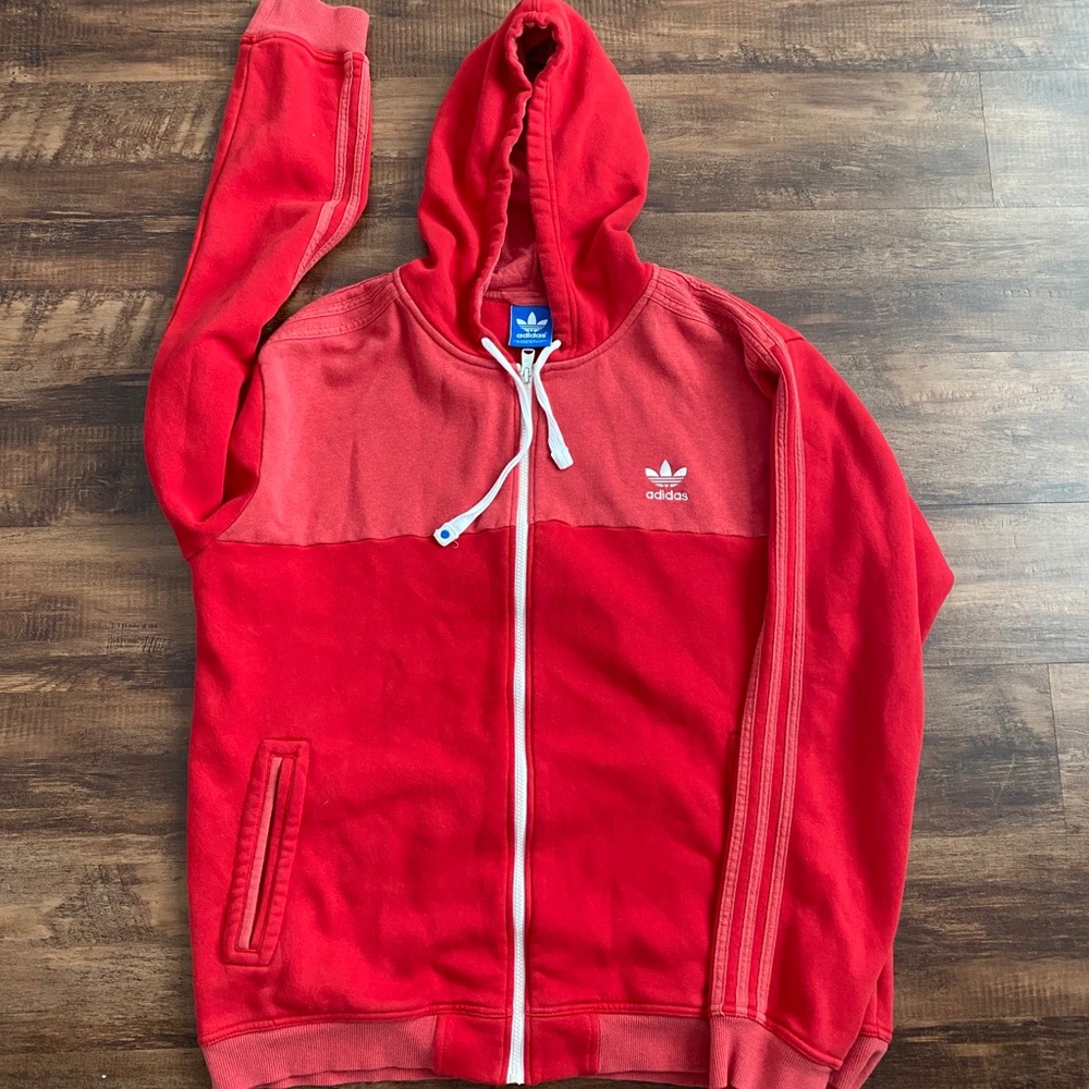 Adidas Originals full zip hoodie. Size XL